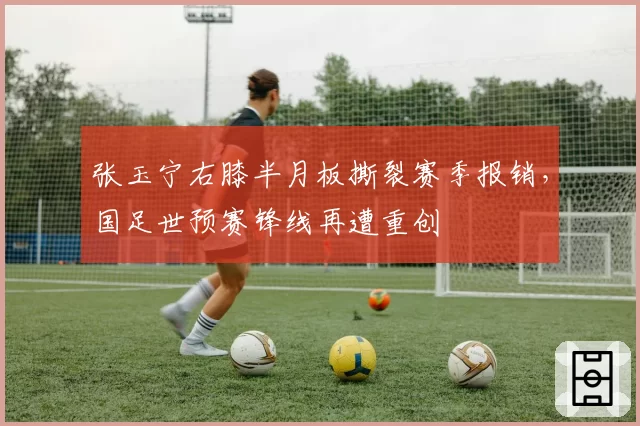 张玉宁右膝半月板撕裂赛季报销,国足世预赛锋线再遭重创